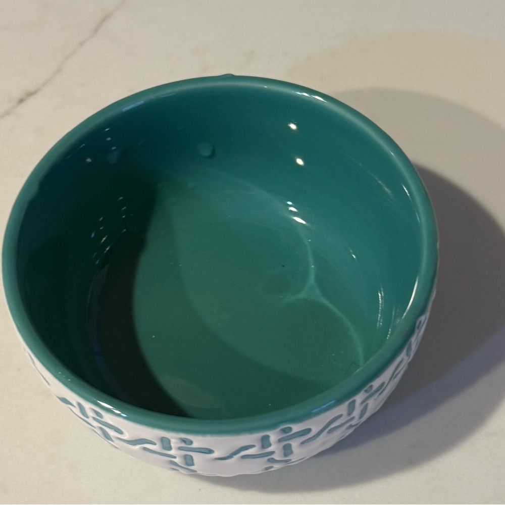 Threshold Stoneware Ceramic Microwave Safe Ramekin Bowl Decorative Blue White - Picture 5 of 6